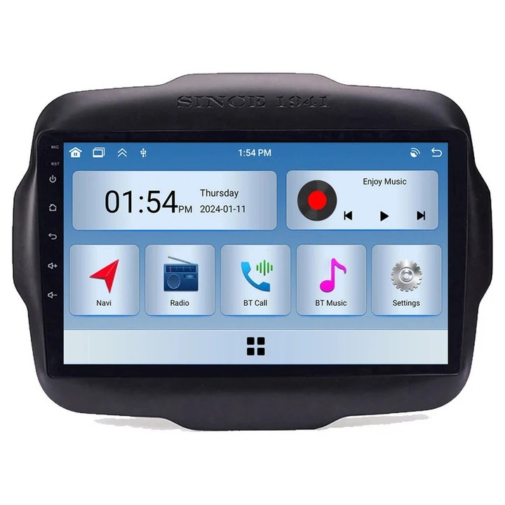 Multimedia player auto 6GB RAM 128GB ROM cu Bluetooth si GPS compatibil Jeep Renegade 2014-2018