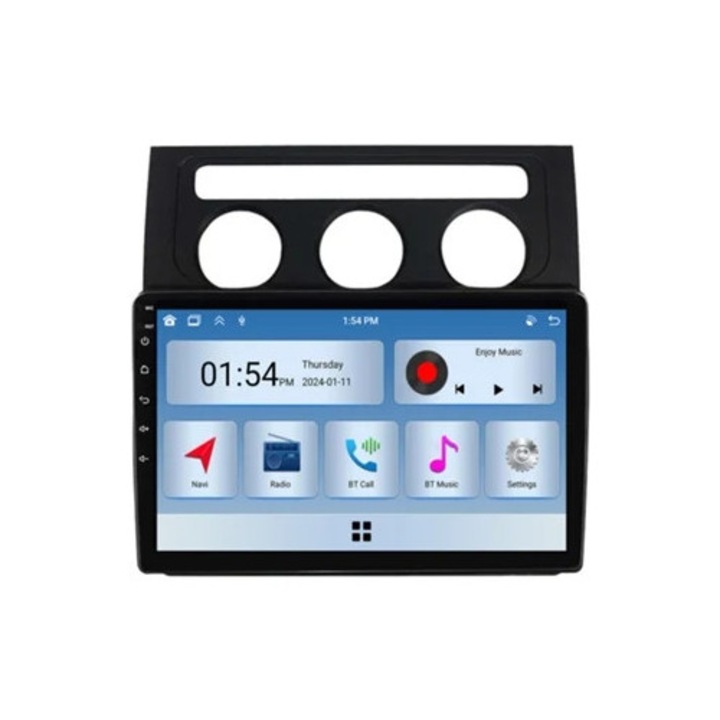 Multimedia player auto 6GB RAM 128GB ROM, Bluetooth, navigatie GPS, compatibil Volkswagen Touran 1 (2003-2010)