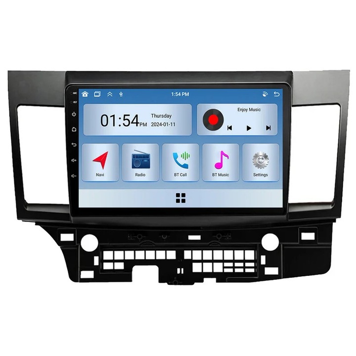 Multimedia player auto 6GB RAM 128GB ROM, navigatie GPS, Bluetooth, compatibil Mitsubishi Lancer 10 CY 2007-2012
