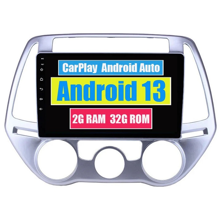 Multimedia player auto compatibil Hyundai I20 Pb 2012-2014, Navigatie GPS, Bluetooth