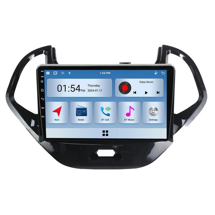 Multimedia player auto, 6GB RAM, 128GB ROM, Bluetooth, GPS, compatibil Ford Figo 2015-2018