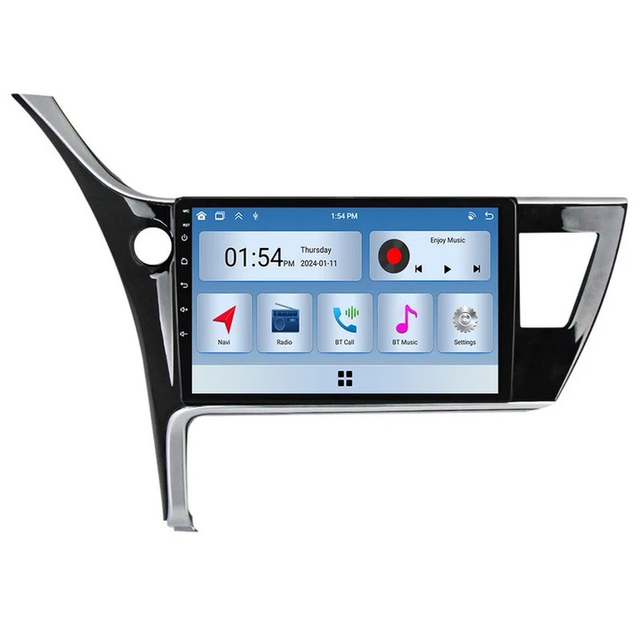 Multimedia player auto, 6GB RAM, 128GB ROM, Bluetooth, GPS, compatibil Toyota Corolla 2017-2018