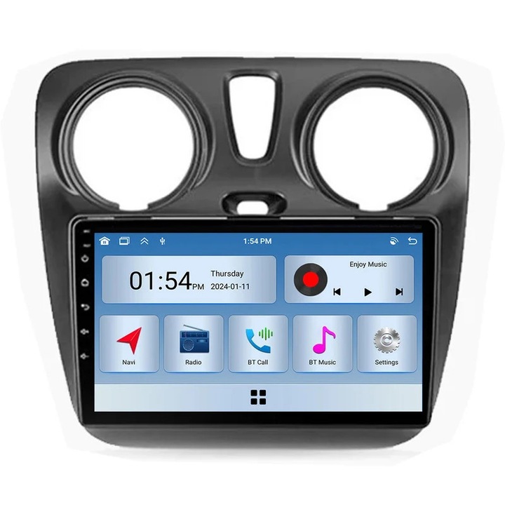 Multimedia player auto compatibil Renault Dokker 2012-2020, 6GB RAM, 128GB ROM, Bluetooth, GPS