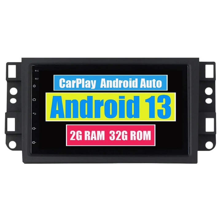 Multimedia player auto compatibil Chevrolet Silverado, Impala, GMC Yukon, Acadia, Sierra, Bluetooth, GPS