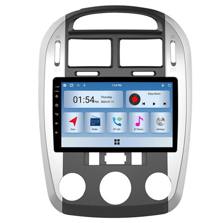 Multimedia player auto 6GB RAM 128GB ROM, navigatie GPS, Bluetooth, compatibil Kia Cerato 1 LD 2004-2008