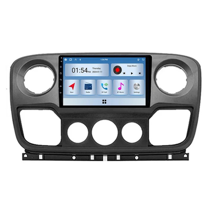 Multimedia player auto, 6GB RAM, 128GB ROM, CarPlay, compatibil Renault Master, Nissan NV400, Opel Movano 2 (2010-2019)