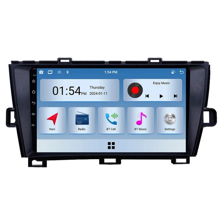Multimedia player auto, 6GB RAM, 128GB, Carplay, Bluetooth, GPS, compatibil Toyota Prius XW30 2009-2015