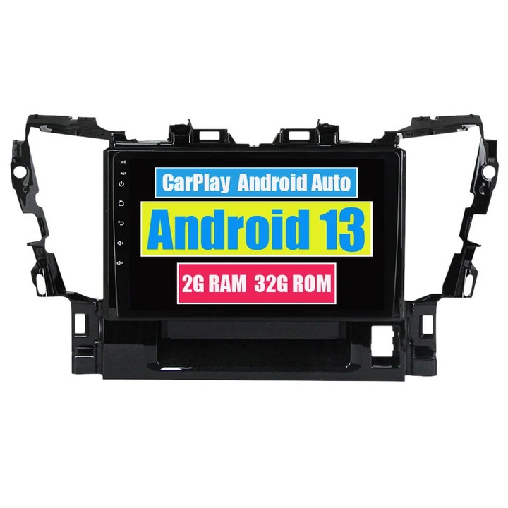 Multimedia player auto compatibil Toyota Alphard H30 2015-2020, Android, Bluetooth, GPS
