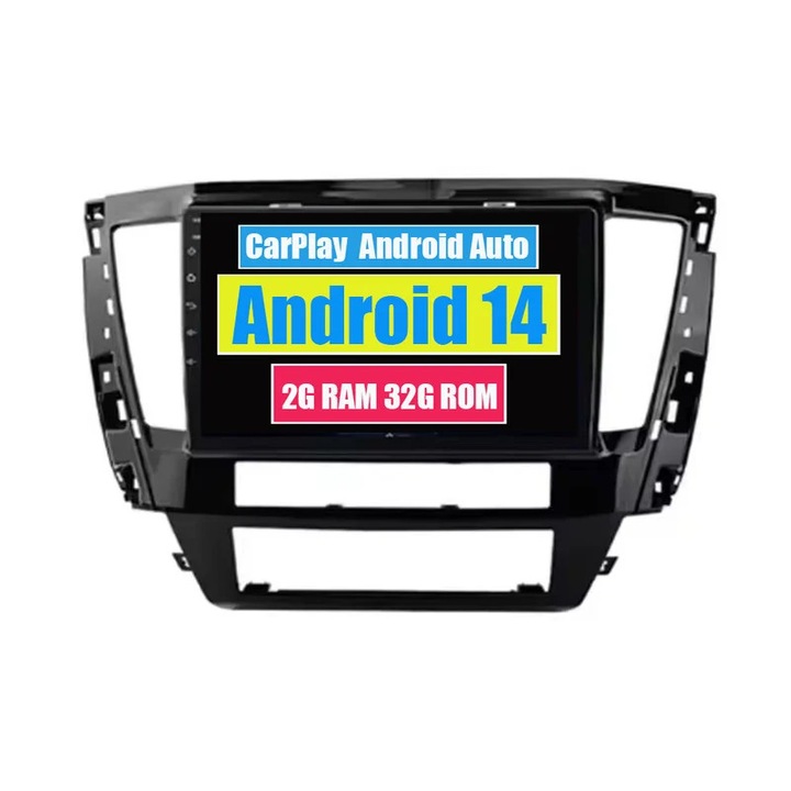 Multimedia player auto compatibil Mitsubishi Pajero Sport 3, 2020-2021, Android, Bluetooth, GPS