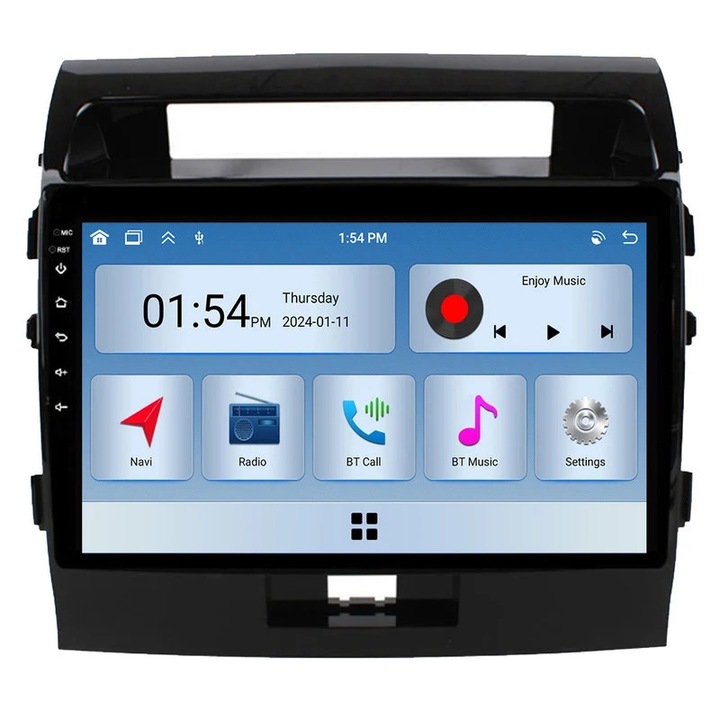 Multimedia player auto 6GB RAM 128GB ROM Carplay Bluetooth GPS compatibil Toyota Land Cruiser 200 2007-2015