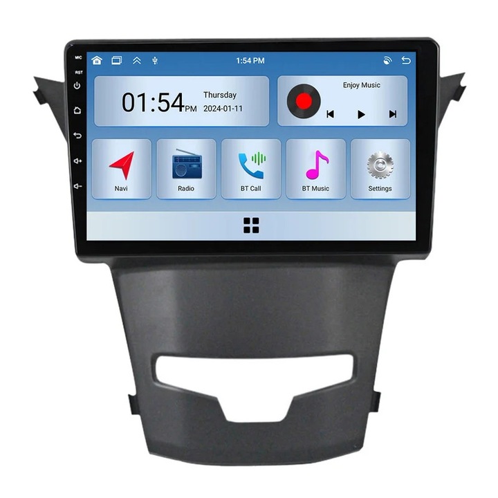 Multimedia player auto, 6GB RAM, 128GB ROM, Bluetooth, compatibil Ssangyong Korando 3 Actyon 2 (2013-2017)