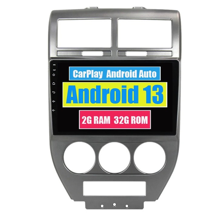 Multimedia player auto compatibil Jeep Compass 1 Mk 2006-2010, Android, Bluetooth, GPS