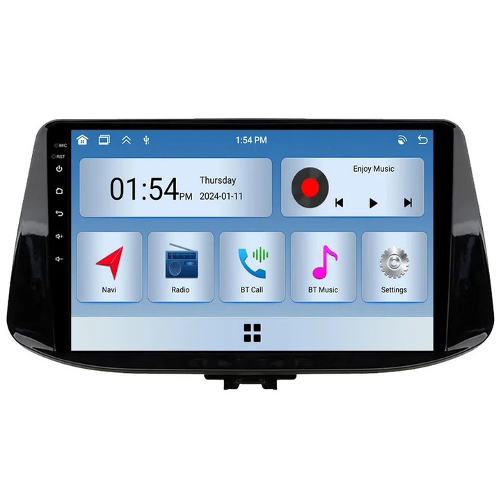 Multimedia player auto, 6GB RAM, 128GB ROM, Bluetooth, Carplay, compatibil Hyundai I30 2017-2018