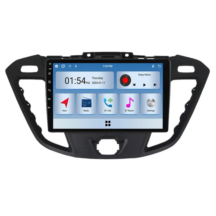 Multimedia player auto, 6GB RAM, 128GB ROM, Carplay, Bluetooth, GPS, compatibil Ford Tourneo Custom 1 I Transit 2012-2021