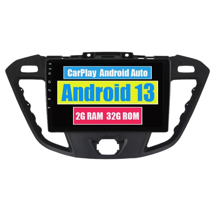 Multimedia player auto, compatibil Ford Tourneo Custom 1 si Transit 2012-2021, Bluetooth, GPS