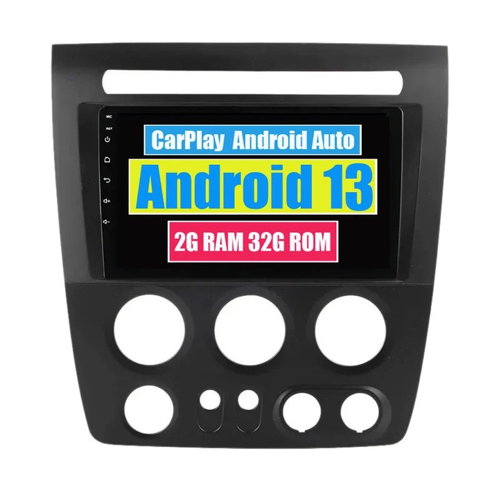Player multimedia auto pentru Hummer H3 1 (2005-2010), Android, Bluetooth, GPS