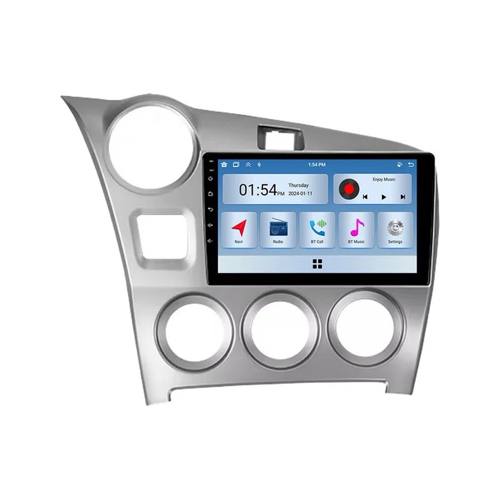 Sistem multimedia auto 6GB RAM 128GB ROM, navigatie GPS, pentru Toyota Matrix 2 E140 (2008-2014)