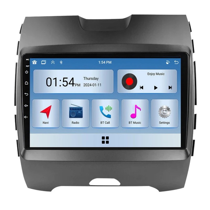 Player multimedia auto Carplay 6GB RAM 128GB ROM, Bluetooth, GPS, compatibil Ford Edge 2 2015-2018