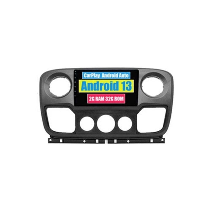 Мултимедиен плейър за автомобил, съвместим с Renault Master, Nissan NV400, Opel Movano 2 (2010-2019), Android