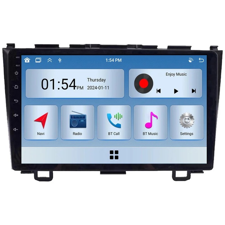 Player multimedia auto, 6GB RAM, 128GB ROM, Bluetooth, GPS, pentru Honda CR-V 2006-2012