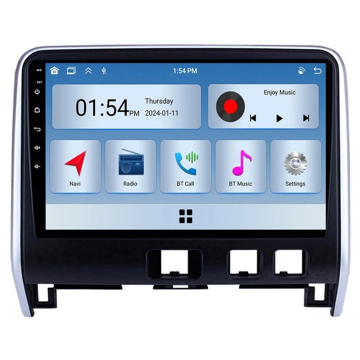 Sistem multimedia auto, 6GB RAM, 128GB ROM, Carplay, Bluetooth, GPS, pentru Nissan Serena 5V C27 2016-2021
