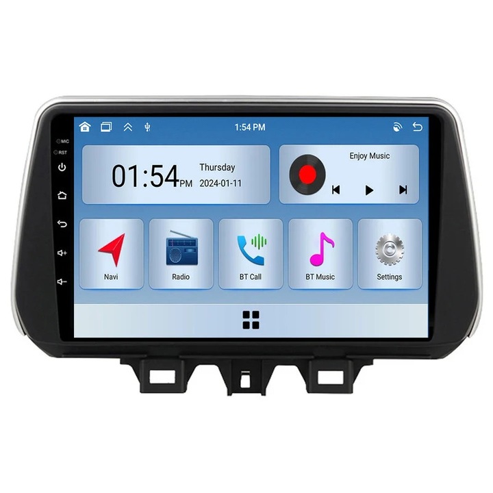 Player multimedia auto CarPlay, 6GB RAM, 128GB ROM, Bluetooth, GPS, pentru Hyundai Tucson IX35 (2018-2020)