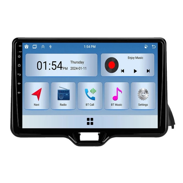 Player multimedia auto, 6GB RAM, 128GB ROM, Bluetooth, GPS, pentru Toyota Yaris Vios 2020-2023