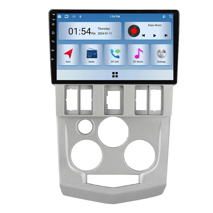 Player multimedia auto 6GB RAM 128GB ROM, navigatie GPS, compatibil Renault Logan 1 (2004-2009)