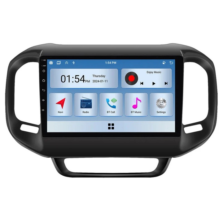 Sistem multimedia auto, 6GB RAM, 128GB ROM, Bluetooth, GPS, pentru Fiat Toro 2017-2021