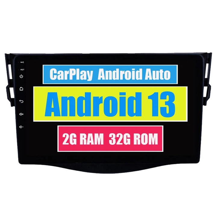 Player multimedia auto compatibil Toyota Rav4 3 XA30 (2005-2016), Android, Bluetooth, GPS