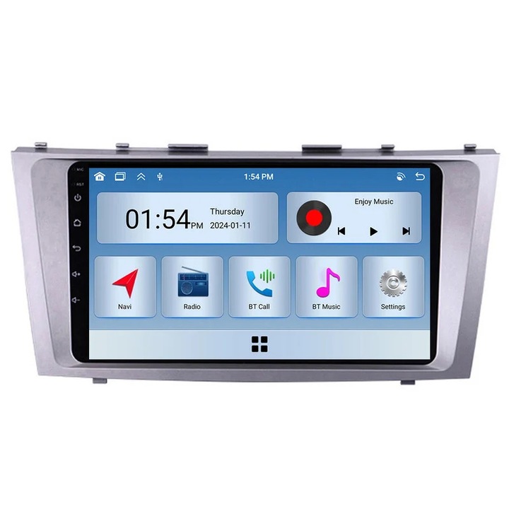 Sistem multimedia auto 6GB RAM 128GB ROM Carplay Bluetooth pentru Toyota Camry 6 XV 40 50 2006-2011