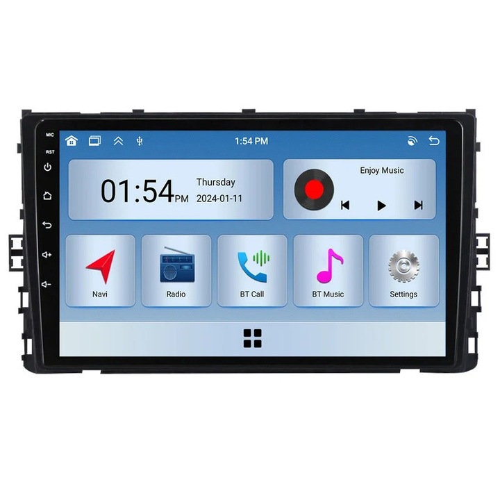 Sistem multimedia auto, 6GB RAM, 128GB ROM, Bluetooth, GPS, set pentru Volkswagen MQB, VW T Cross 2018-2020
