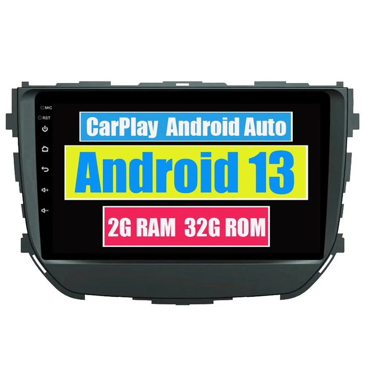 Player multimedia auto compatibil Suzuki Vitara Brezza 2016-2019, Bluetooth