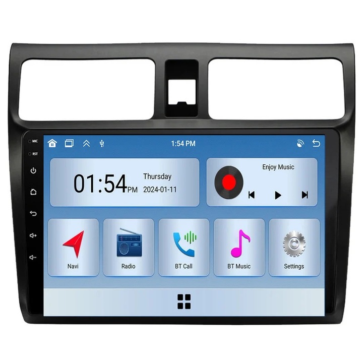 Sistem multimedia auto 6GB RAM 128GB ROM, Bluetooth, GPS, pentru Suzuki Swift 3 2003-2010