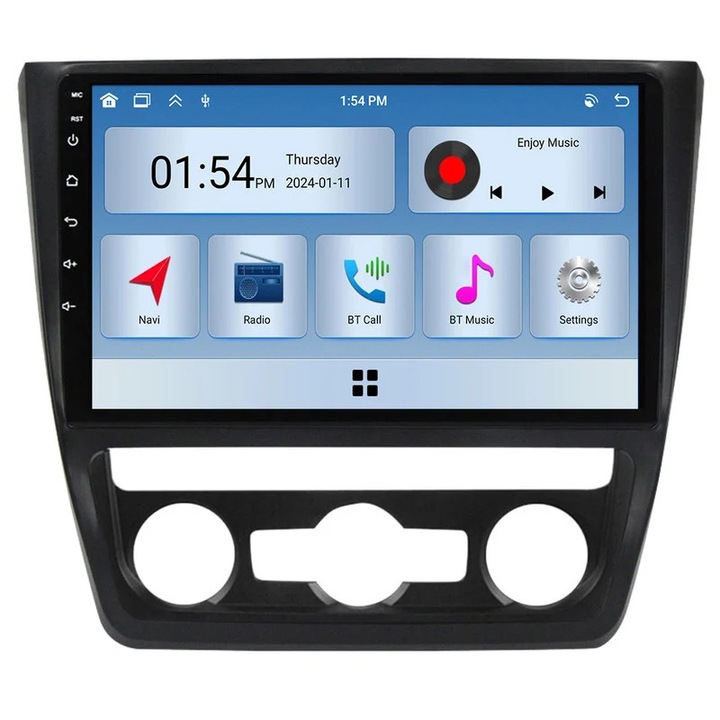 Player multimedia auto, 6GB RAM, 128GB ROM, Bluetooth, GPS, Carplay, pentru Skoda Yeti 5l (2009-2014)