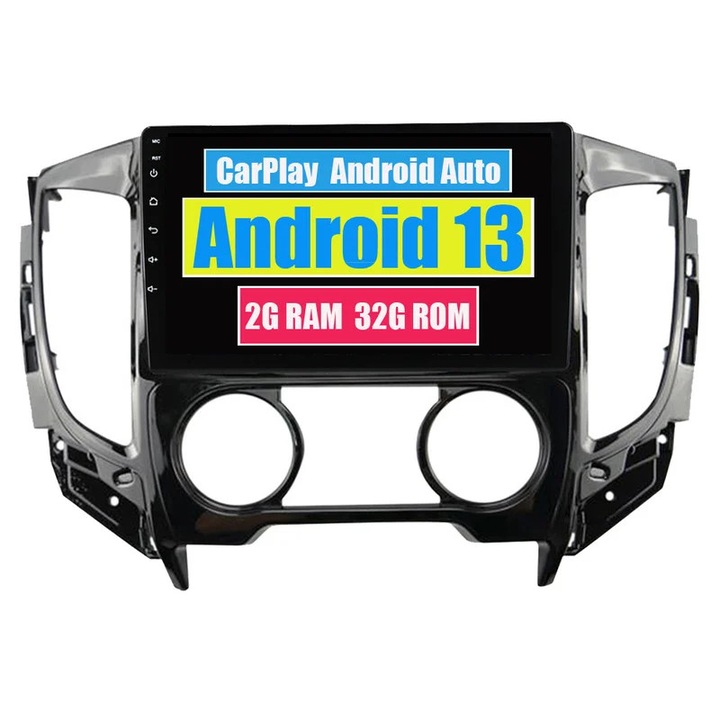 Player multimedia auto compatibil Mitsubishi L200 5, Android, Bluetooth, GPS