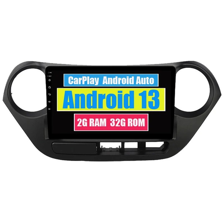 Player multimedia auto pentru Hyundai I10 2 (2013-2016), Android, Bluetooth, GPS