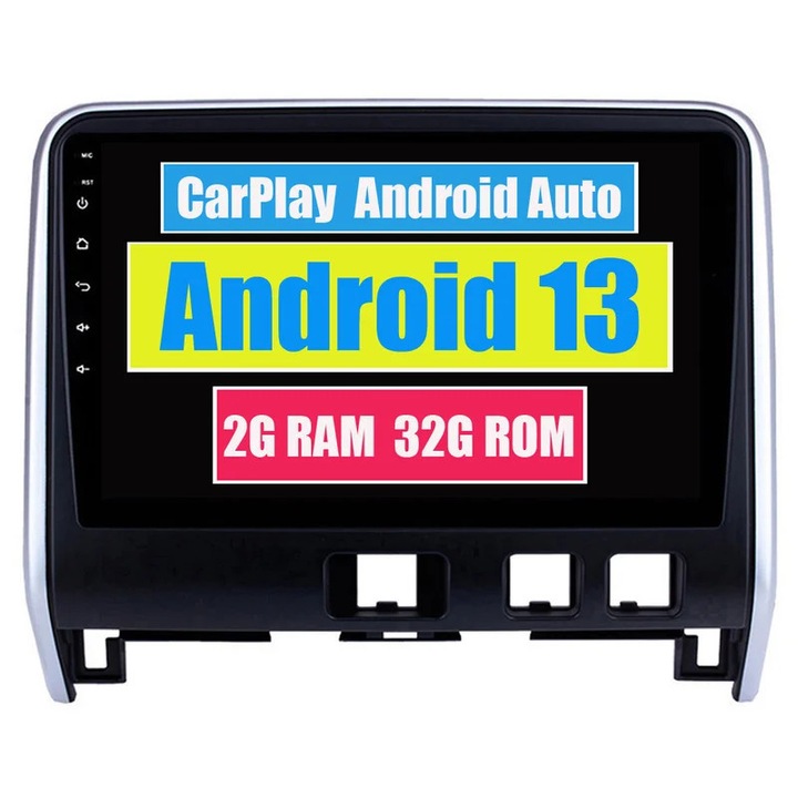 Player multimedia auto pentru Nissan Serena 5 V C27, Bluetooth, Android, 2016-2021