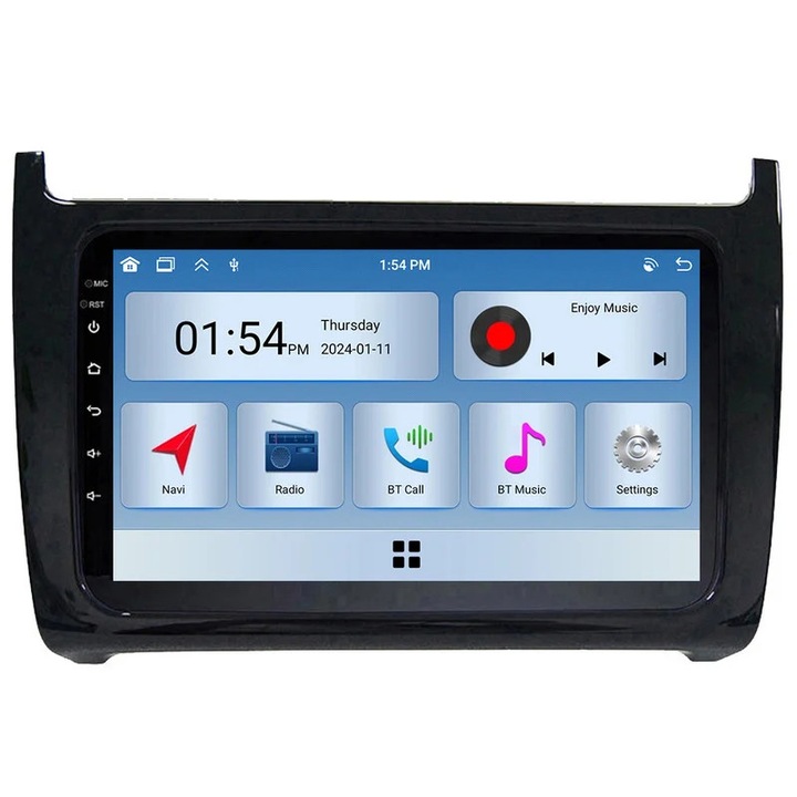 Player multimedia auto GPS, 6GB RAM, 128GB ROM, Bluetooth, compatibil Volkswagen Polo 5 2008-2020
