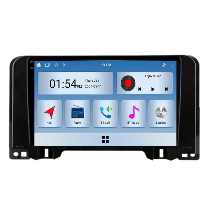 Sistem multimedia auto, 6GB RAM, 128GB ROM, CarPlay, Bluetooth, GPS, pentru Citroen C3 2022-2023