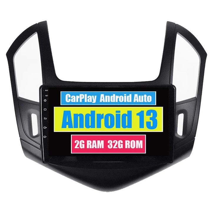 Player multimedia auto compatibil Chevrolet Cruze J300 J308 2012-2015, Bluetooth, GPS