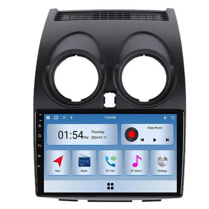 Player multimedia auto 6GB RAM 128GB ROM, navigatie GPS, Bluetooth, compatibil Nissan Qashqai 1 J10 2006-2013