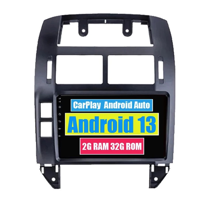 Player multimedia auto pentru Volkswagen Polo Mk4 2001-2009, Bluetooth, Multimedia