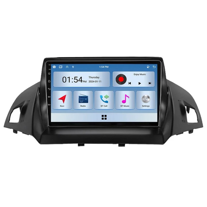 Sistem multimedia auto Carplay 6GB RAM 128GB ROM, navigatie GPS, pentru Ford Kuga 2 Escape 3 (2012-2019)
