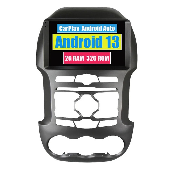 Multimédiás autórádió Ford Ranger 3, 2011-2015, Android, Bluetooth, GPS