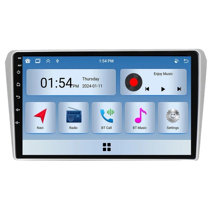 Sistem multimedia auto 6GB RAM 128GB ROM pentru Toyota Avensis T250 2 II (2002-2009), Bluetooth, GPS