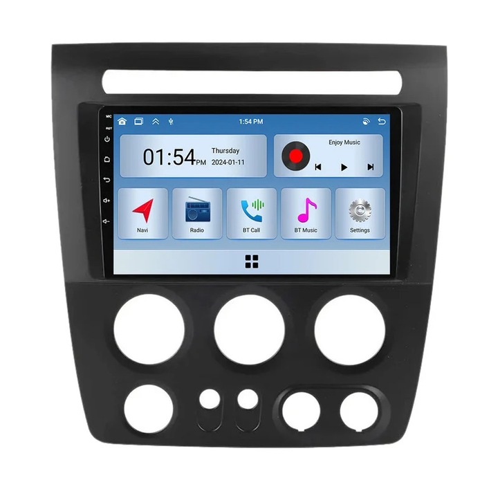 Player multimedia auto 6GB RAM, 128GB ROM, Bluetooth, navigatie GPS, compatibil Hummer H3 1 (2005-2010)