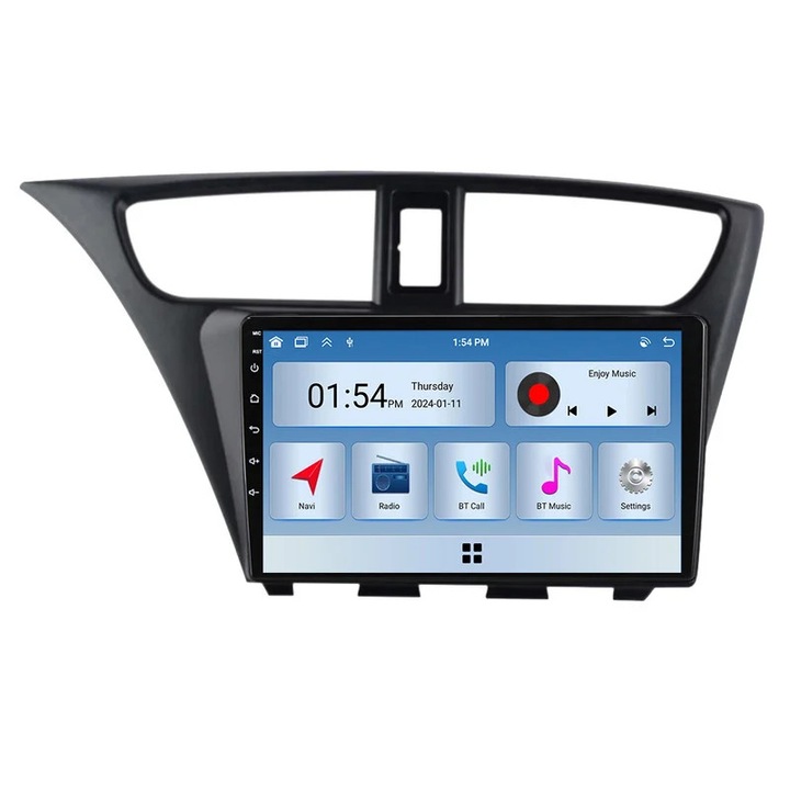 Player multimedia auto, 6GB RAM, 128GB ROM, Bluetooth, GPS, compatibil Honda Civic Hatchback 2006-2012