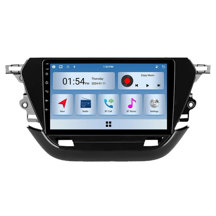 Sistem multimedia auto, 6GB RAM, 128GB ROM, CarPlay, Bluetooth, GPS, pentru Opel Corsa F 2019-2023