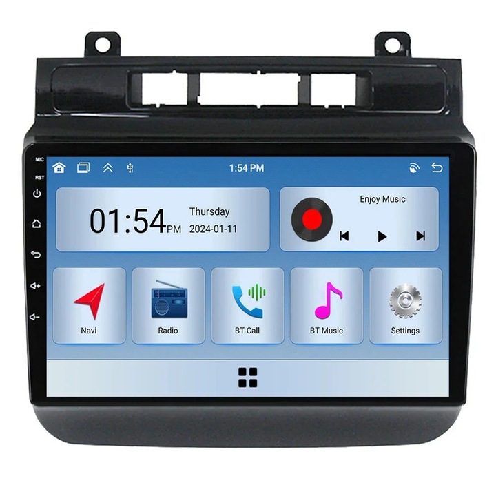 Sistem multimedia auto 6GB RAM 128GB ROM, Bluetooth, GPS, pentru Volkswagen Touareg FL NF 2010-2018